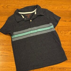 💕3 for $15💕 Cat & Jack Polo with Blue Stripes